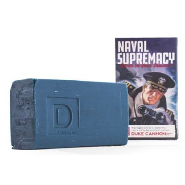 Duke Cannon Supplympany 10OZ Naval Sup Bar Soap 03BLUE1